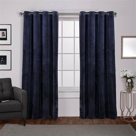 Navy blue drapes - Estelar Textiler Navy Blue and Greyish White Blackout Curtains for Bedroom 84 Inches Long, Full Room Darkening Grommet Curtains for Living Room,Thermal Insulated Ombre Drapes,52Wx84L,2 Panels. Polyester. Options: 16 sizes. 4.7 out of 5 stars. 2,759. 1K+ bought in past month. $35.99 $ 35. 99.